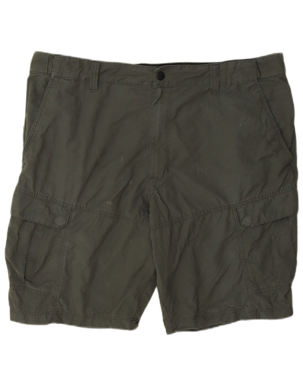 Ανδρικό σορτς Cargo Marks & Spencer W40 XL Χακί βαμβακερό