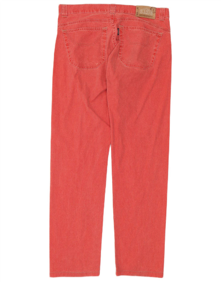 JECKERSON Ανδρικό ίσιο casual παντελόνι W36 L34 Κόκκινο