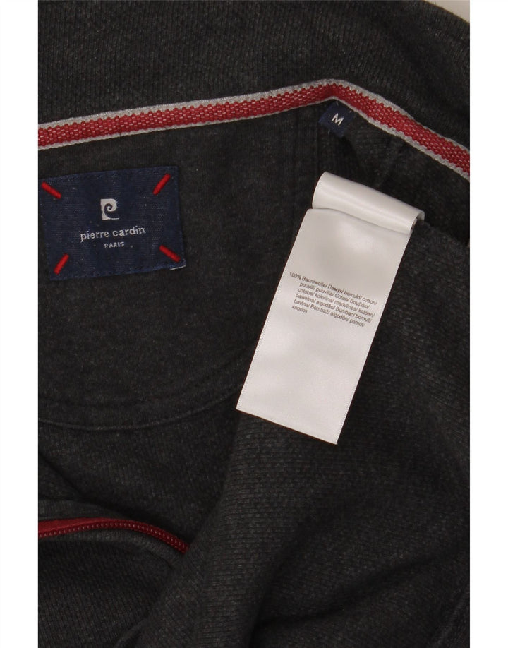 Ανδρικό φούτερ με φερμουάρ Pierre Cardin, μεσαίο βαμβακερό γκρι