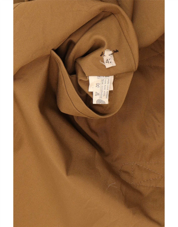 Vintage Γυναικείο αναστρέψιμο πανωφόρι IT 42 Medium Beige Βαμβακερό