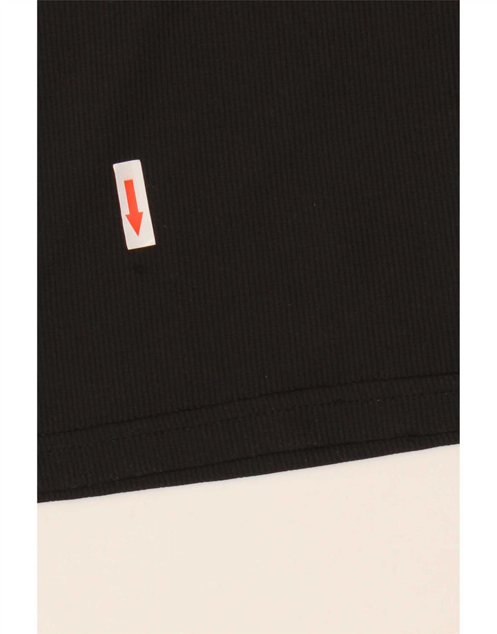 Ανδρικό γραφικό μπλουζάκι Puma Top Medium μαύρο ριγέ πολυεστέρα