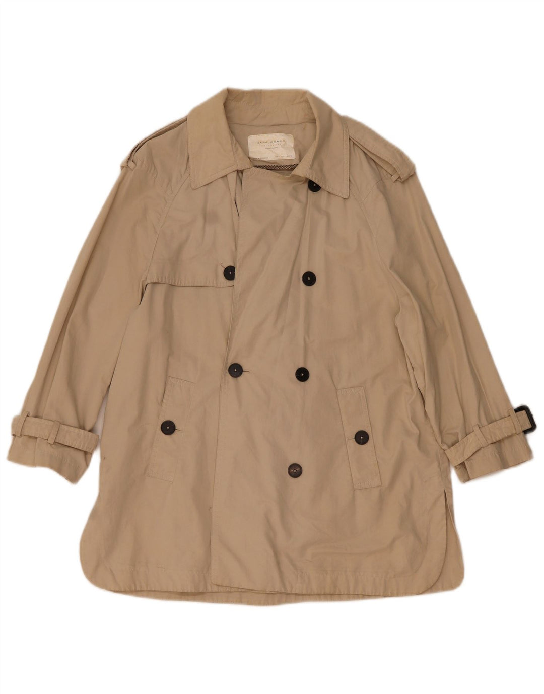Zara Γυναικεία καμπαρντίνα Oversized UK 10 Small Beige
