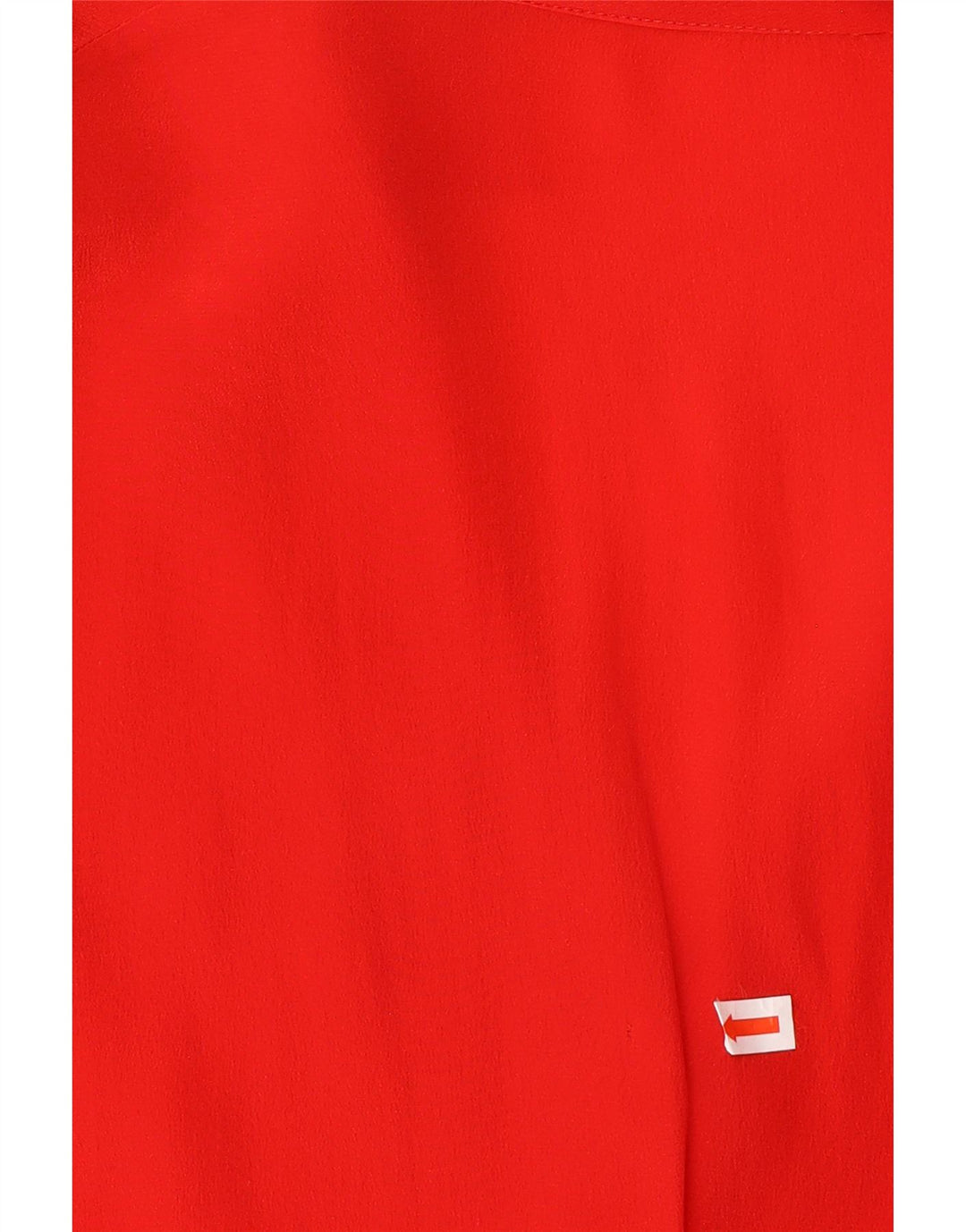 VINTAGE Womens Shirt Blouse UK 14 Large Red