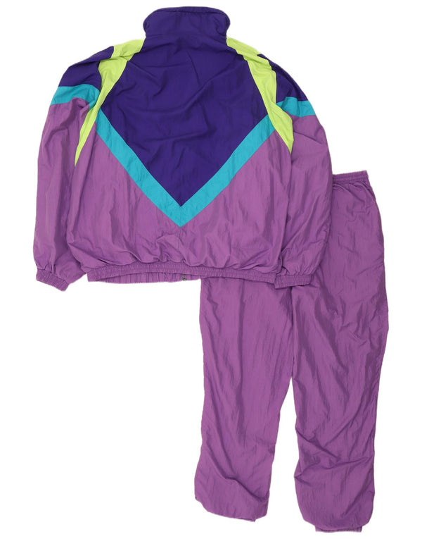 Vintage Ανδρική Loose Fit Full αθλητική φόρμα IT 50 Medium Purple Colourblock