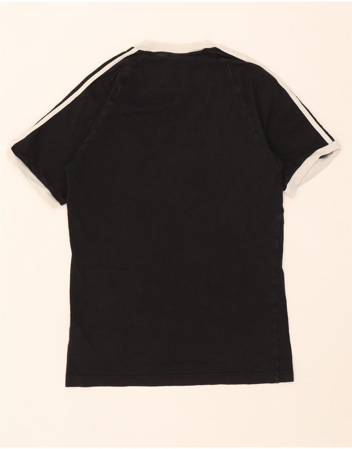 Ανδρικό T-Shirt Adidas Top Μικρό μαύρο βαμβακερό