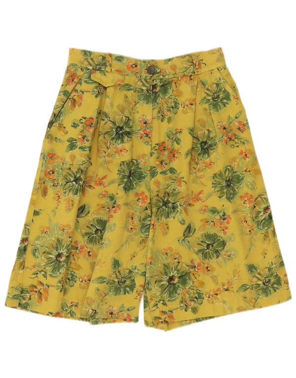 Newpenny Γυναικείο Ψηλόμεσο Σορτς Chino IT 44 Medium W28 Κίτρινο Floral