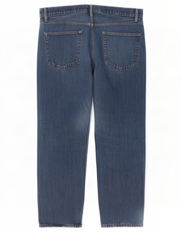 Ανδρικό τζιν ίσιο Marks & Spencer W36 L29 Μπλε βαμβακερό