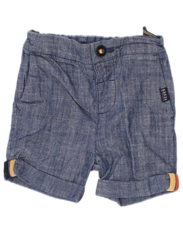 Ted Baker Baby Boys Chino Σορτς 3-6 μηνών W16 Μπλε βαμβακερό