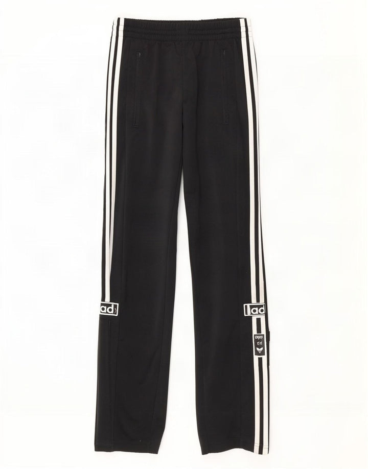 Ανδρική φόρμα φόρμας γραφικών Adidas παντελόνι XS μαύρο πολυεστέρα