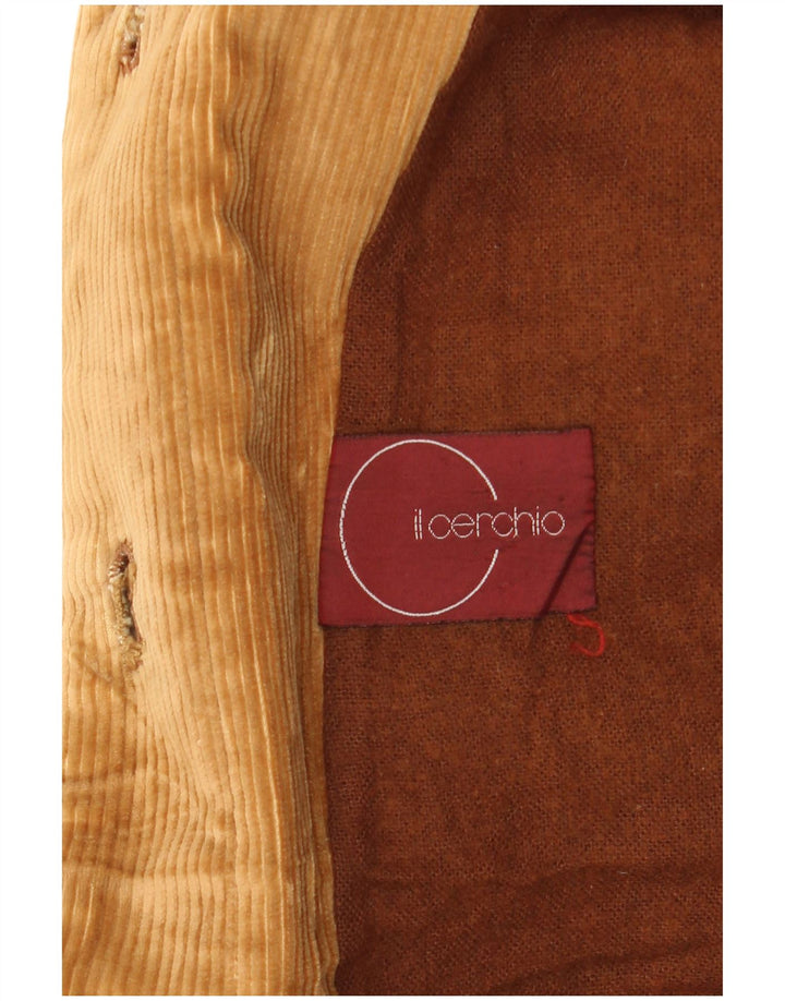 Γυναικείο παλτό VINTAGE Windbreaker UK 16 Large Brown Colourblock