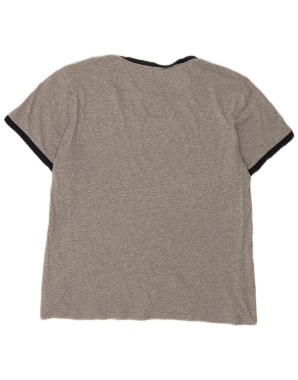 Ανδρικό γραφικό T-Shirt Tommy Hilfiger Top XL Γκρι βαμβακερό