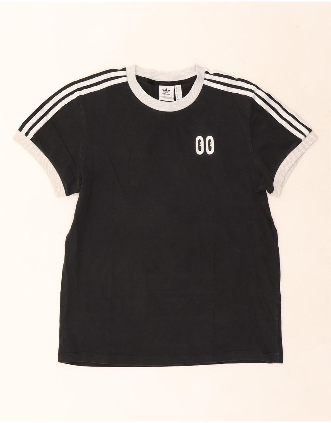 Adidas Γυναικείο T-Shirt Top UK 10 Small Black