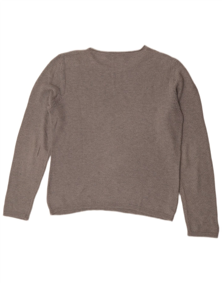 Ανδρικό πουλόβερ Fred Perry Boat Neck Jumper XL Γκρι βαμβακερό