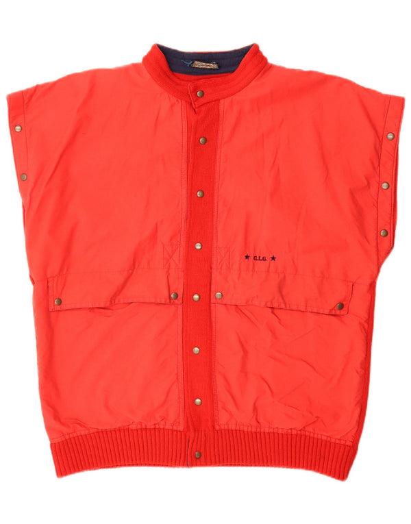 Good Luck Ανδρικό Gilet IT 52 XL Red Wool