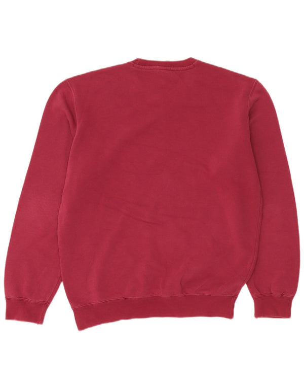 Champion Mens Sweatshirt Jumper Medium Red Cotton