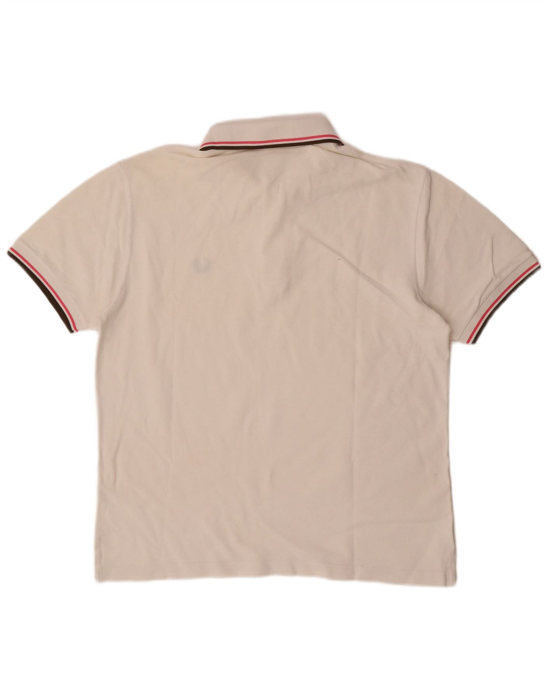 Fred Perry Ανδρικό Πόλο Μπλουζάκι Μεσαίο Λευκό