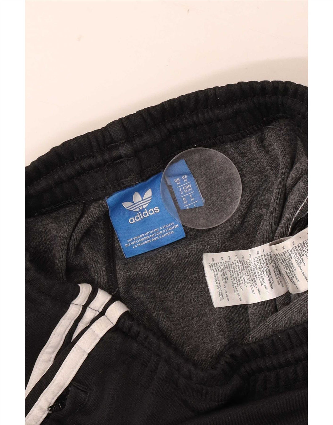 Ανδρική φόρμα Adidas Παντελόνι Joggers Μεσαίο Μαύρο Πολυεστέρα