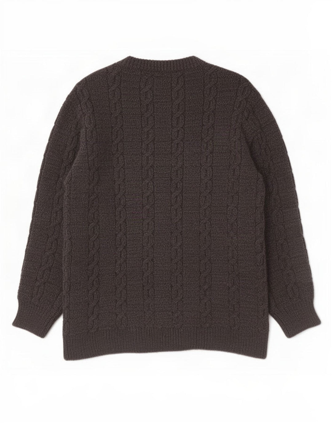 Ανδρικό πουλόβερ Dunnes Stores Boat Neck Jumper Μεγάλο Γκρι Μαλλί
