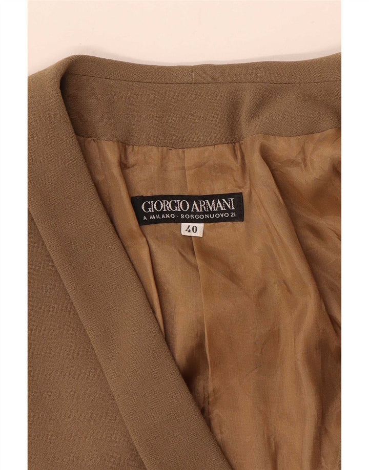 Giorgio Armani Γυναικείο σακάκι μπλέιζερ EU 40 Medium Beige