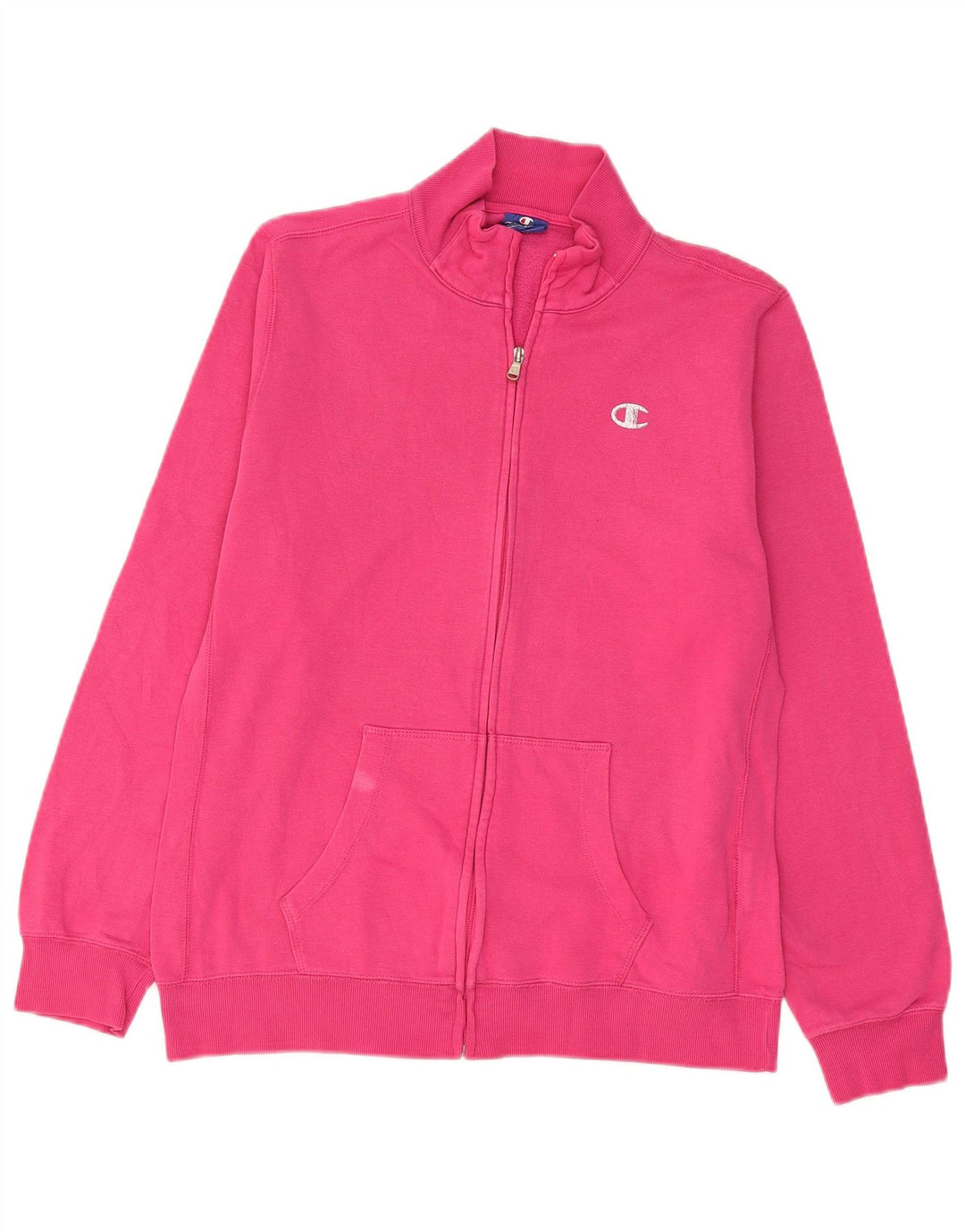 Champion γυναικεία αθλητική φόρμα Top Jacket UK 18 XL Pink Cotton