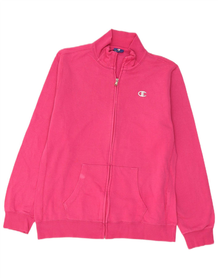Champion γυναικεία αθλητική φόρμα Top Jacket UK 18 XL Pink Cotton