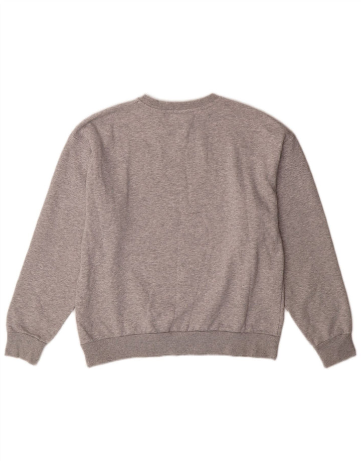 Γυναικείο γραφικό φούτερ PUMA Jumper UK 14 μεσαίο γκρι βαμβακερό