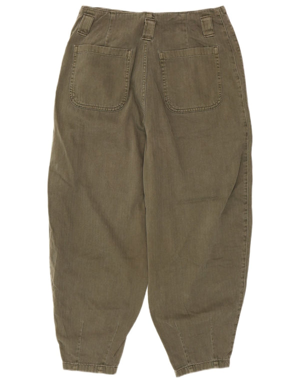 Polo Ralph Lauren γυναικείο ψηλόμεσο παντελόνι US 8 Medium W28 L24 Kh