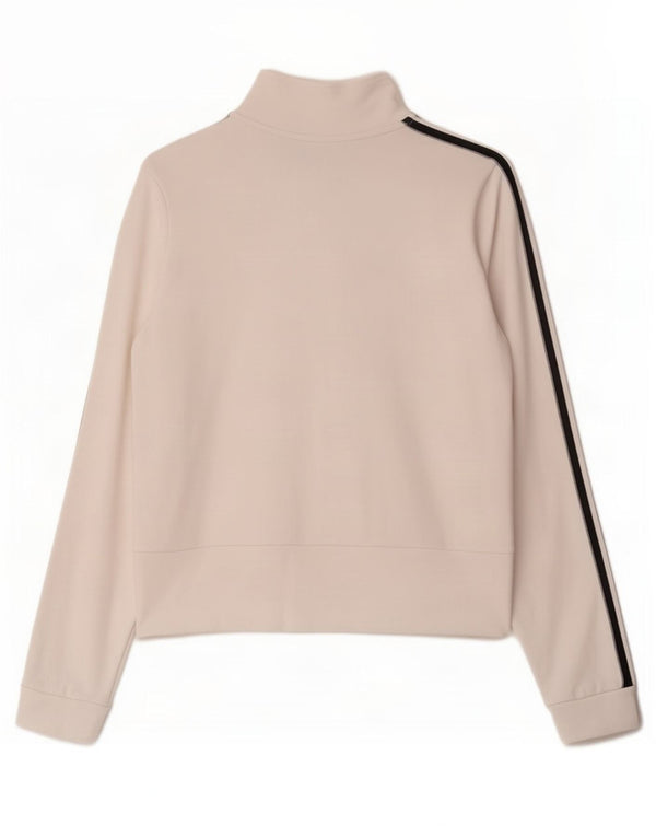 Γυναικεία αθλητική φόρμα Adidas Top Jacket UK 14 Μεσαίο λευκό βαμβακερό