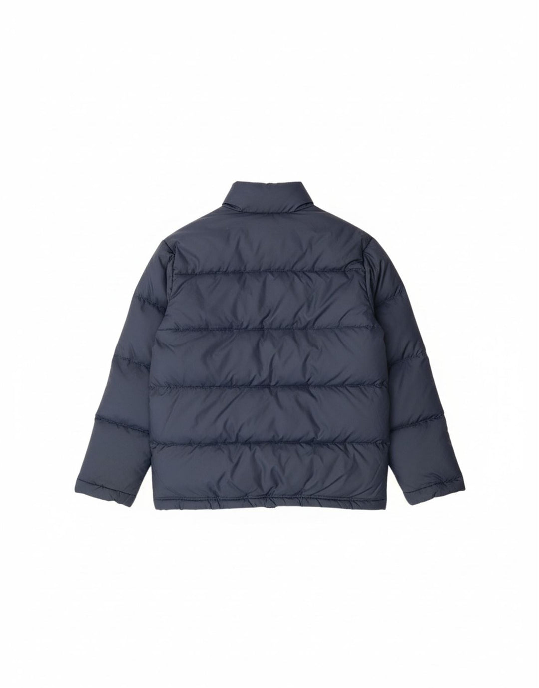 ADIDAS Mens Padded Jacket UK 38 Medium Navy Blue Polyamide