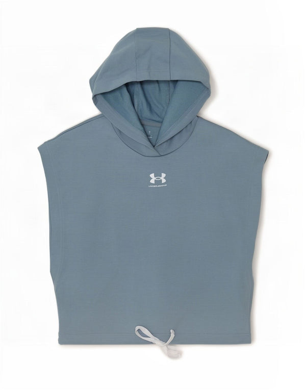 Under Armour Γυναικείο με κουκούλα υπερμεγέθη γιλέκο UK 10 Small Blue