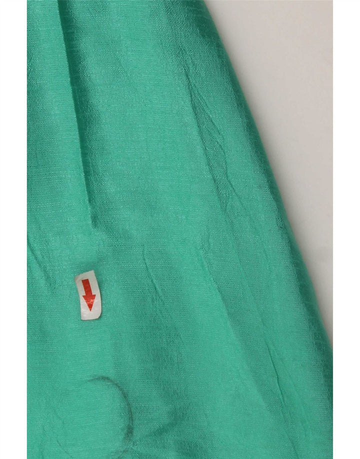 Vintage γυναικείο μάξι φόρεμα UK 8 Small Green