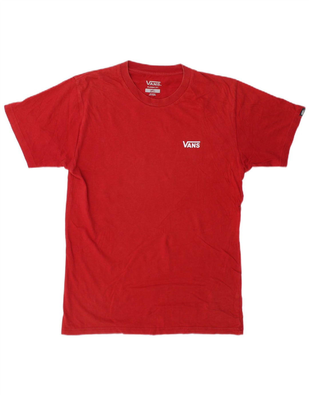 Ανδρικό μπλουζάκι Vans Classic Fit Top Μικρό κόκκινο βαμβακερό