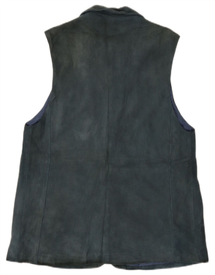 PENELOPE Γυναικείο Suede Gilet IT 44 Medium Blue