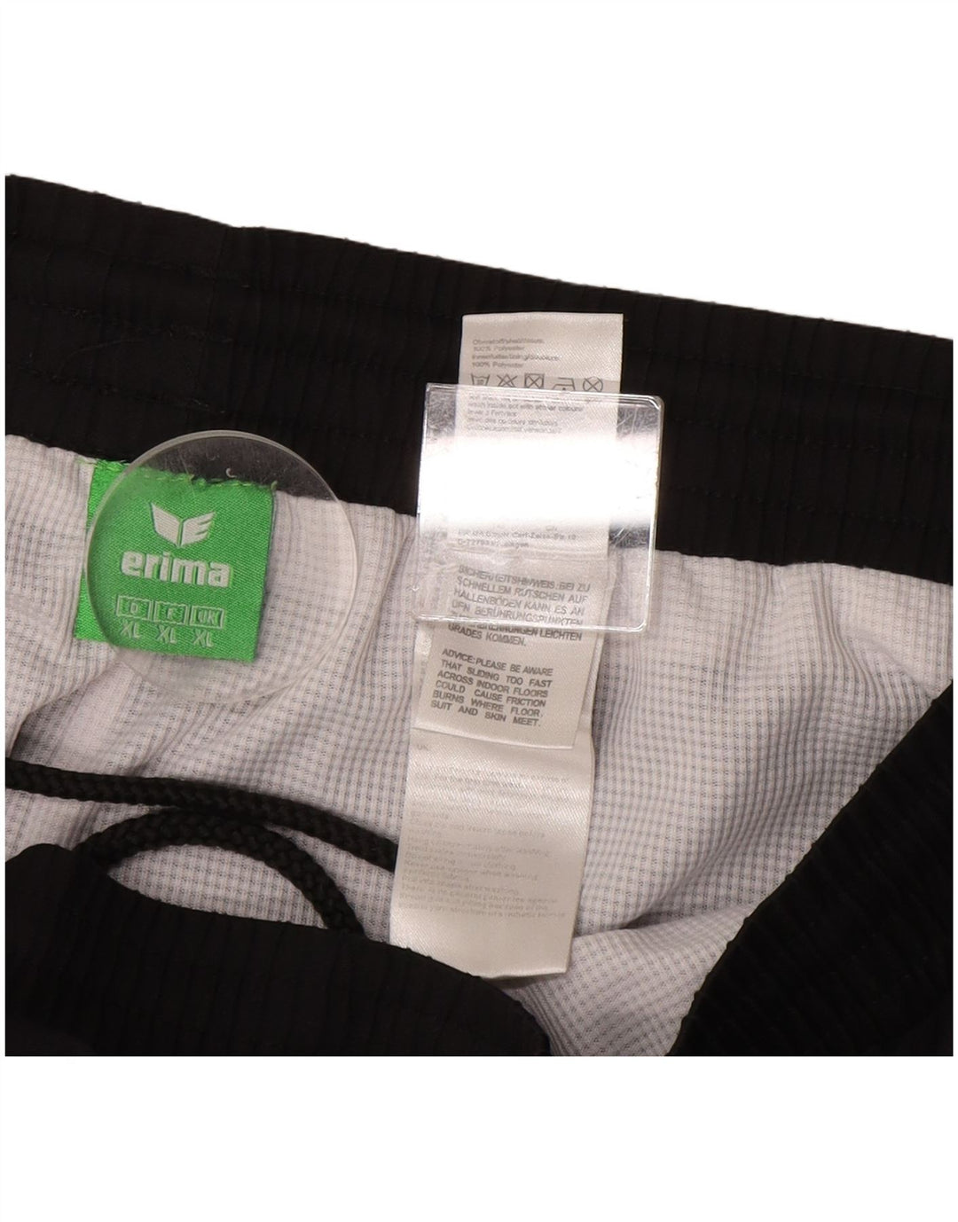 Ανδρική φόρμα γραφικών ERIMA Παντελόνι Joggers XL Black Colourblock