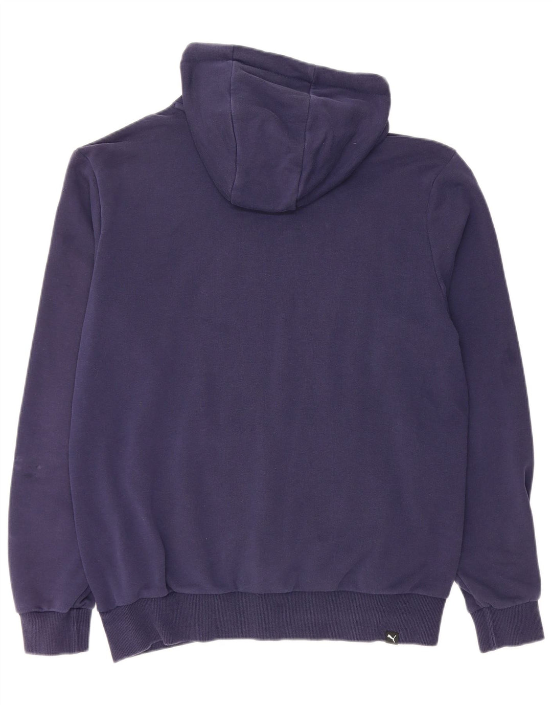 Ανδρικό γραφικό κουκούλα PUMA, μεσαίο μπλε βαμβακερό