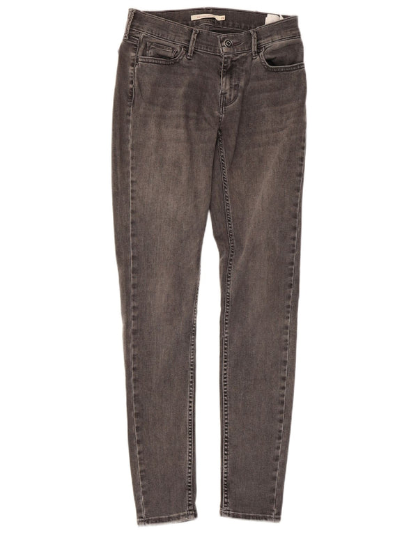 LEVI'S Γυναικείο 710 Super Skinny Jeans W26 L29 Γκρι βαμβακερό