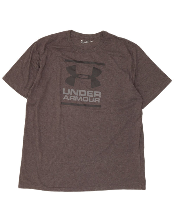 Under Armour Ανδρικό γραφικό T-Shirt Top 2XL Γκρι βαμβακερό