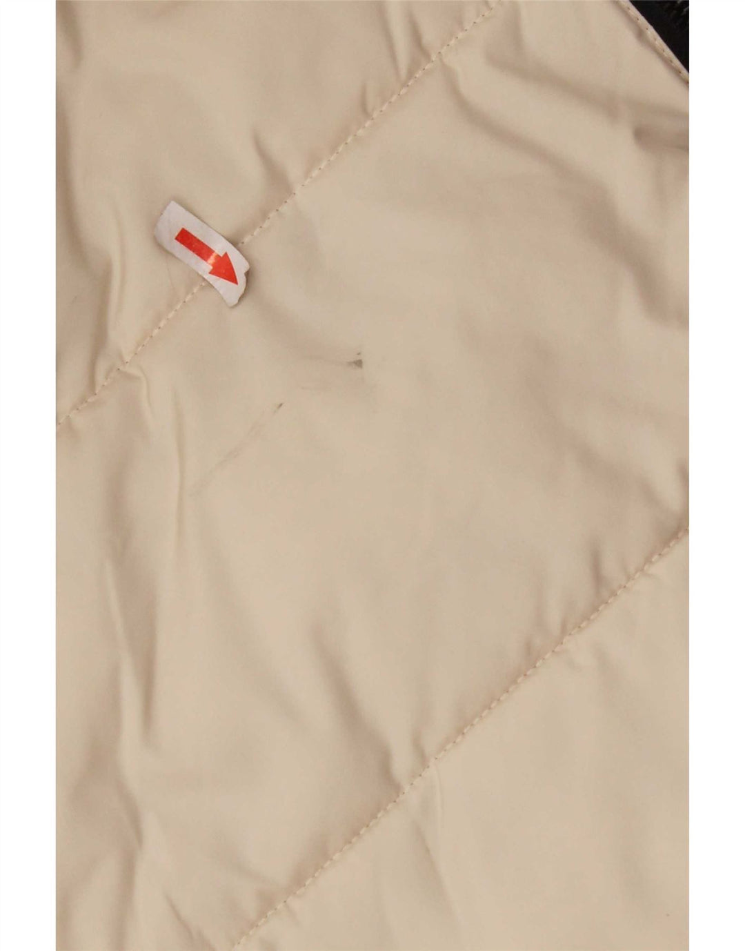 KHUJO Γυναικείο παλτό με κουκούλα UK 10 Small Off White Polyester