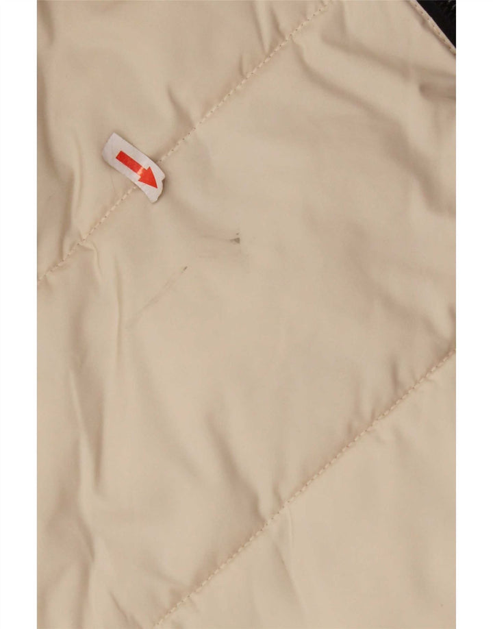 KHUJO Γυναικείο παλτό με κουκούλα UK 10 Small Off White Polyester