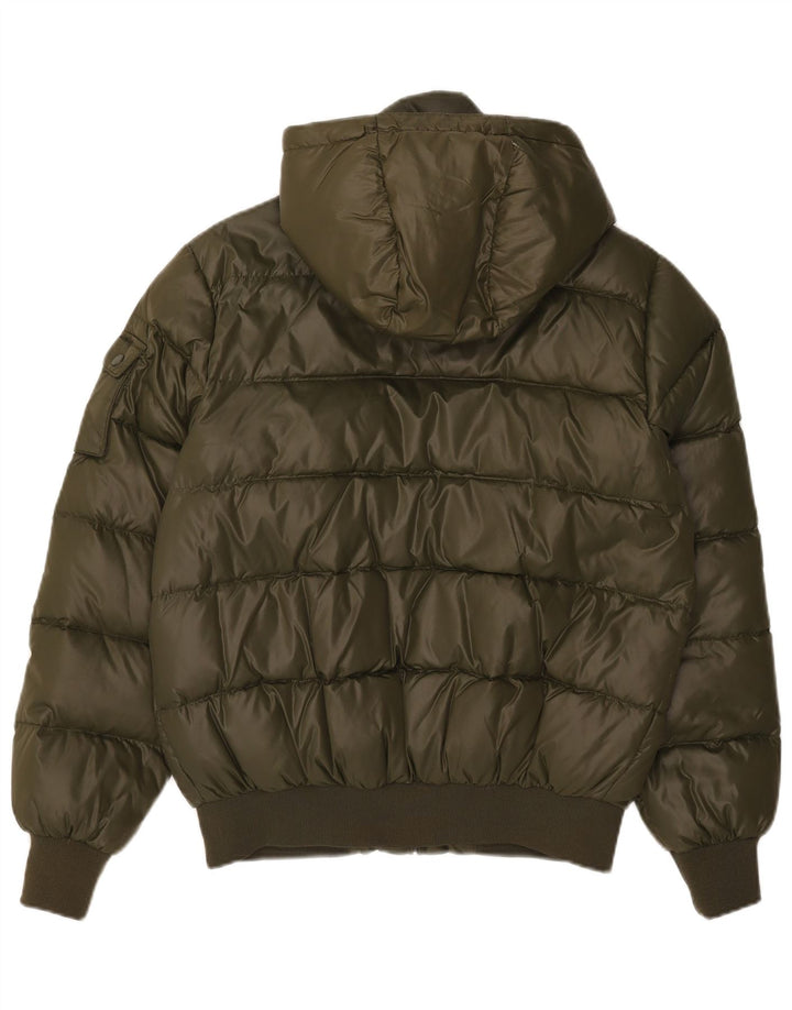 Ανδρικό μπουφάν με κουκούλα North Sails UK 38 Medium Khaki Nylon
