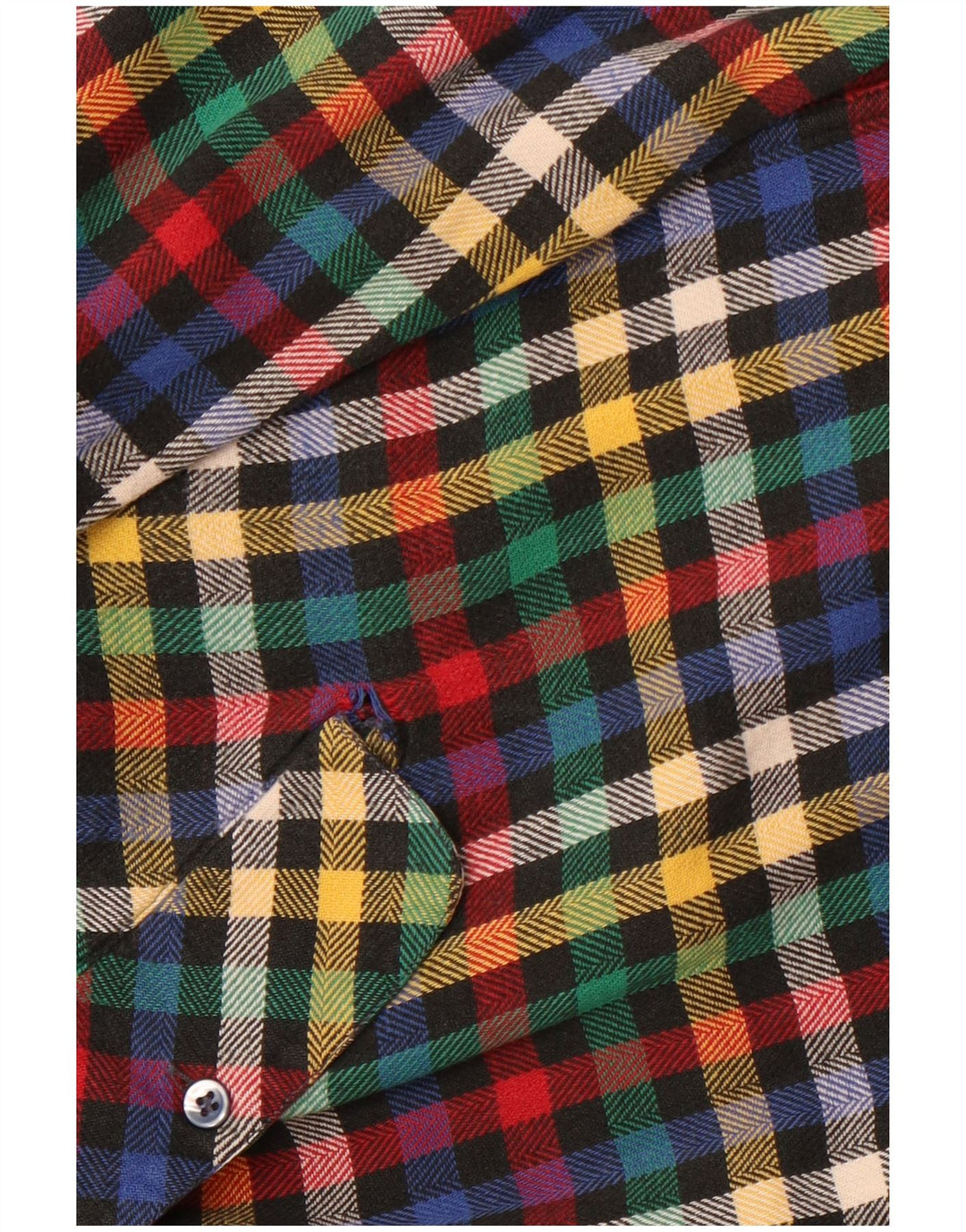 Ανδρικό φανελένιο πουκάμισο Desiree Μέγεθος 16 Μεγάλο πολύχρωμο καρό