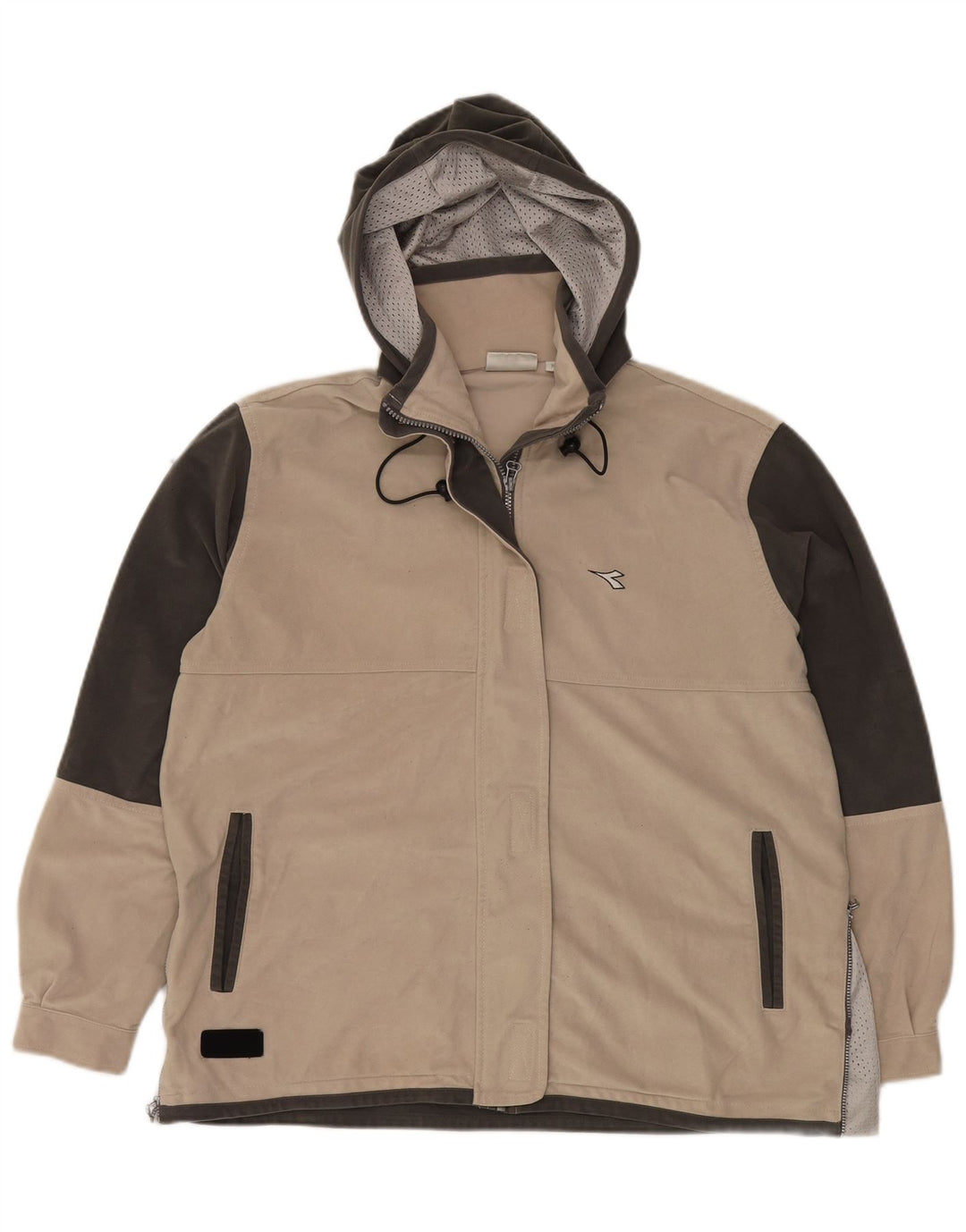 DIADORA Γυναικεία φόρμα Oversized Top Jacket UK 14 Medium Beige