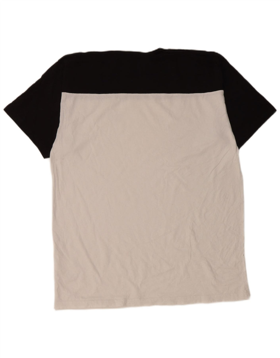 Ανδρικό T-Shirt Vans Top Large White Colourblock Βαμβακερό