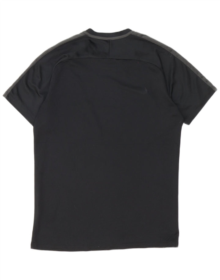 Ανδρικό T-Shirt Nike Dri Fit Τοπ μεσαίου μαύρου χρώματος πολυεστέρας