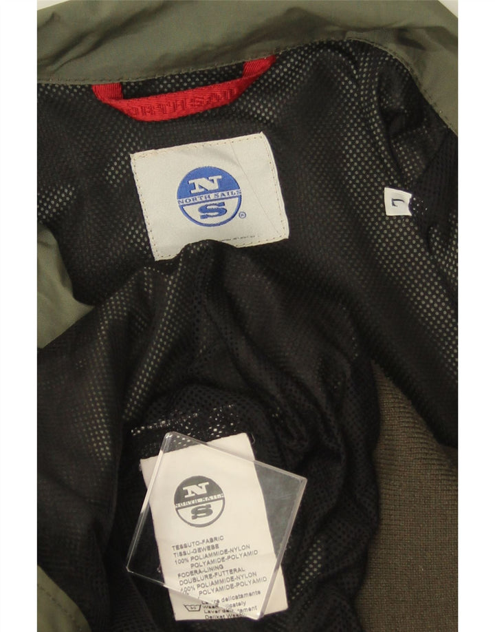 NORTH SAILS Ανδρικό μπουφάν UK 40 Large Khaki Nylon