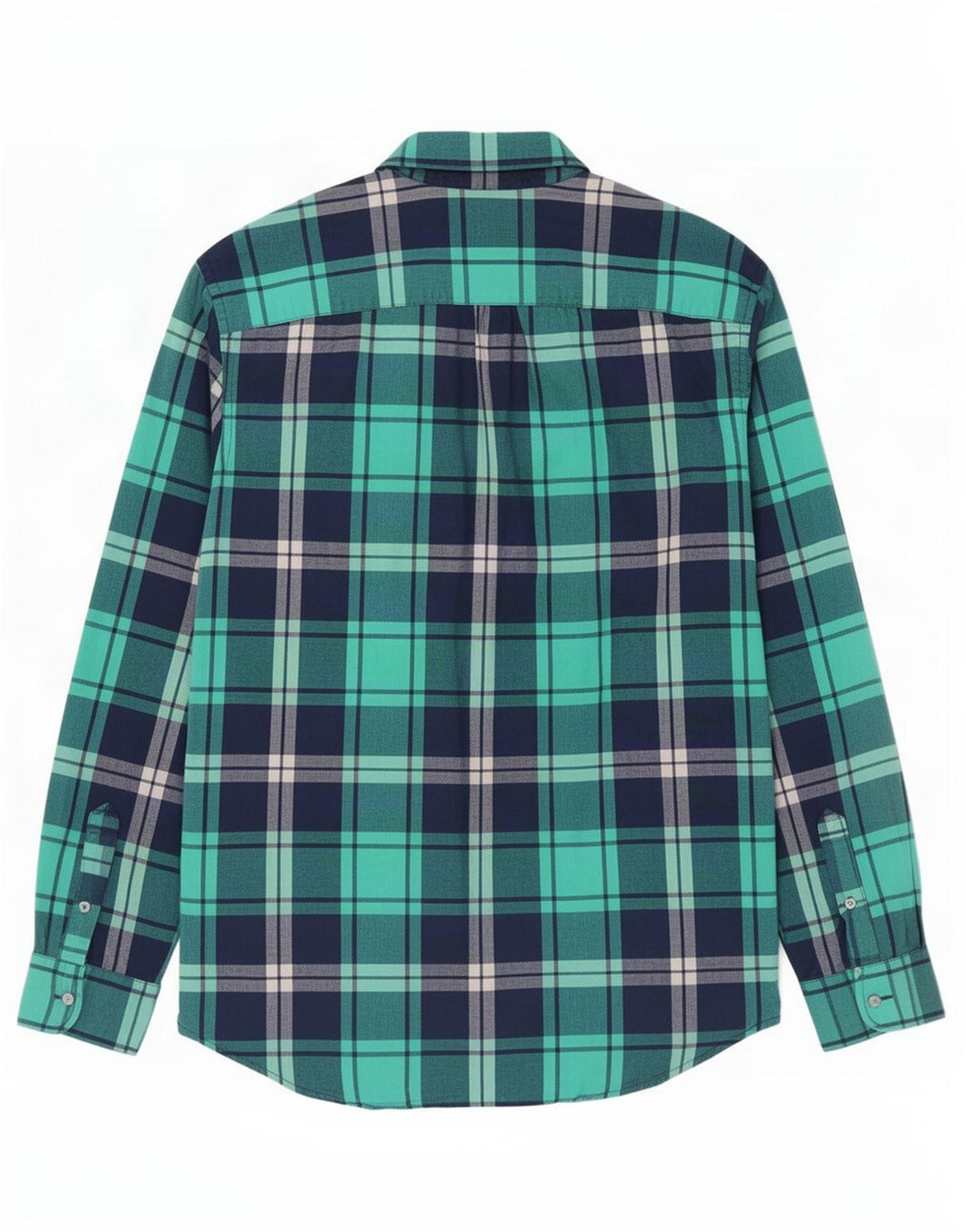 Ανδρικό πουκάμισο American Eagle XL Green Check Cotton