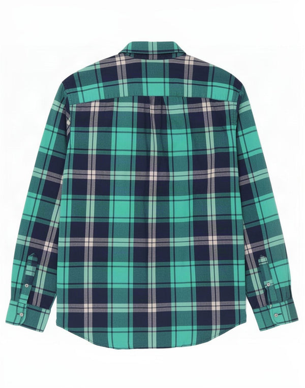 Ανδρικό πουκάμισο American Eagle XL Green Check Cotton