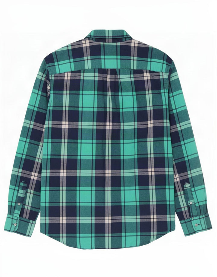 Ανδρικό πουκάμισο American Eagle XL Green Check Cotton