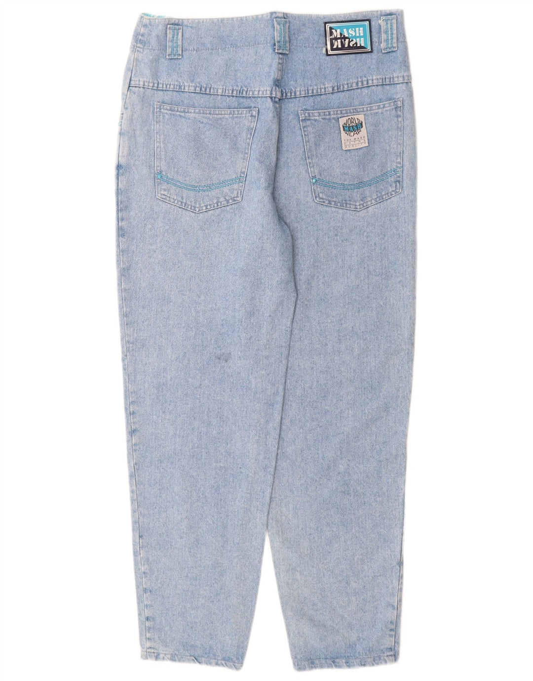 Mash Γυναικείο Tapered Jeans IT 46 Large W30 L30 Blue Cotton