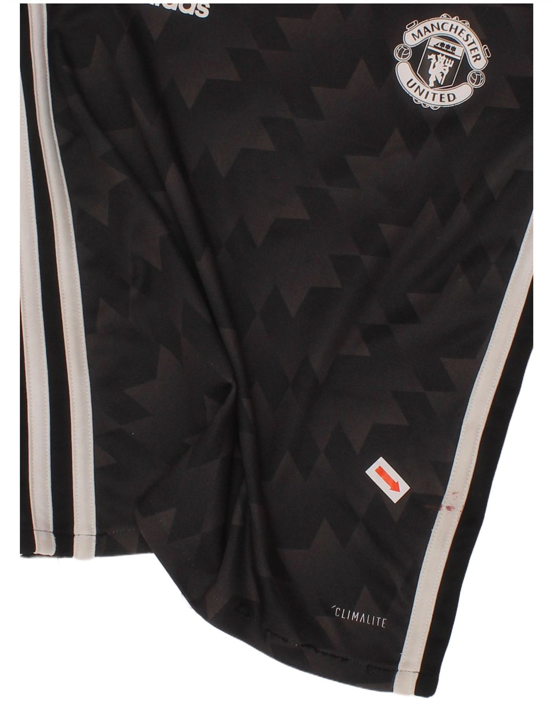 Γραφικό T-shirt ADIDAS Boys Manchester United Top 4-5 Years Black